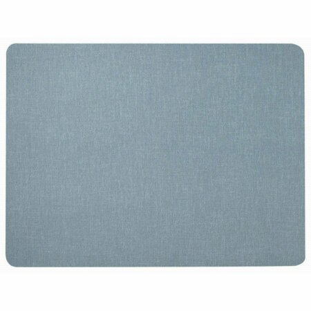 AARCO Fabric Covered Tackable Board Radius Model 36" x 48" Grey Mix RDF3648012